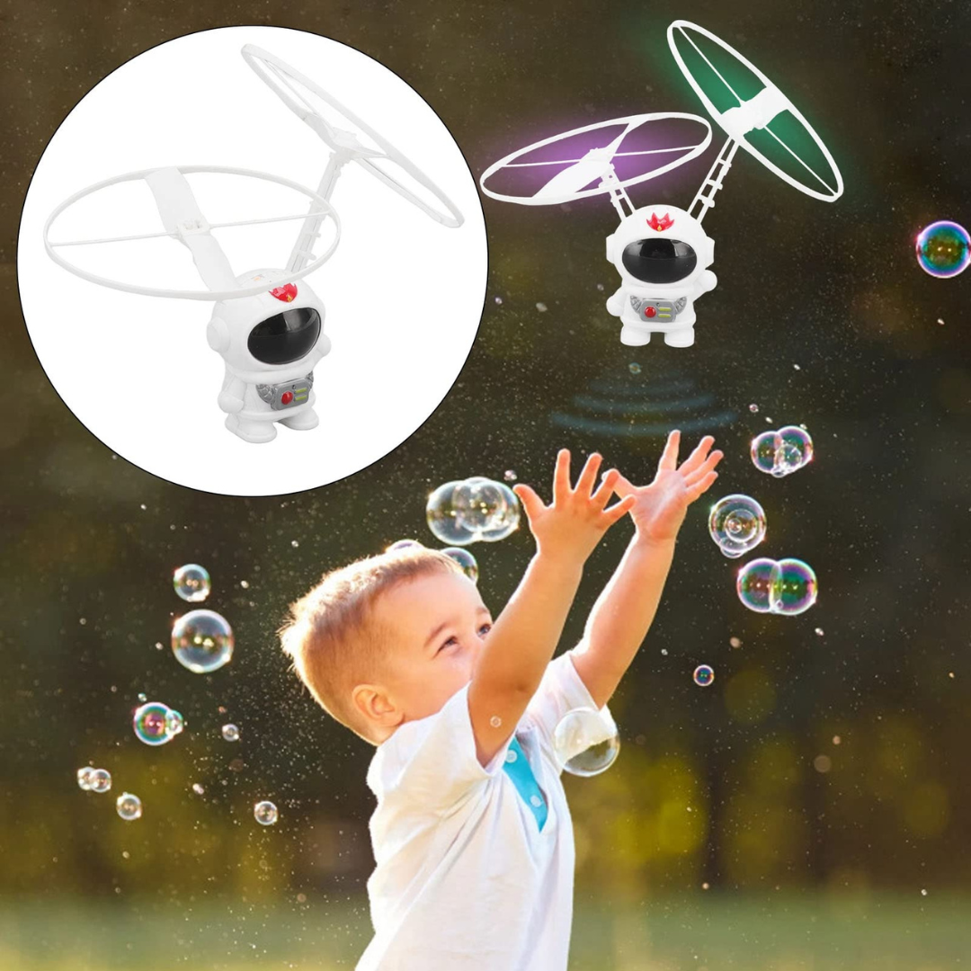 JUGUETE ASTRONAUTA VOLADOR ROSADO