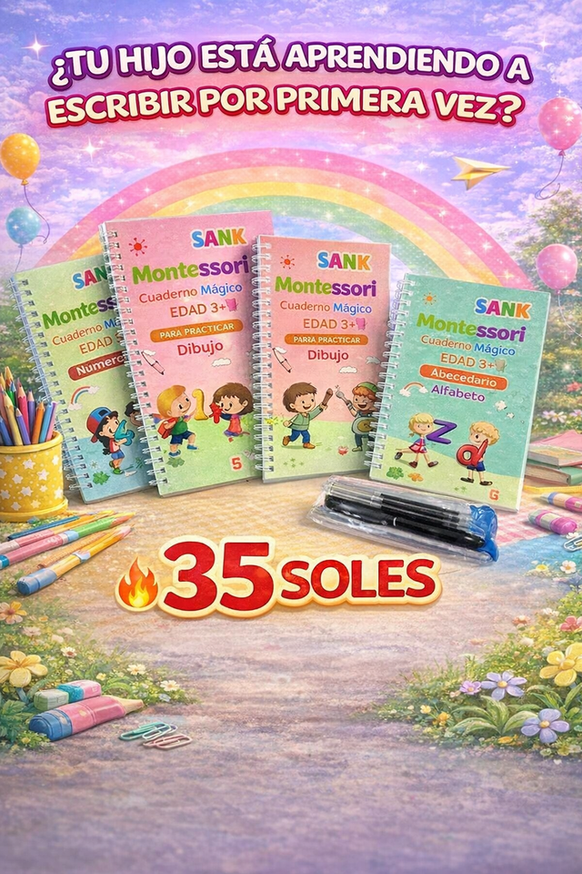 CUADERNO MAGICO 🤩🤩