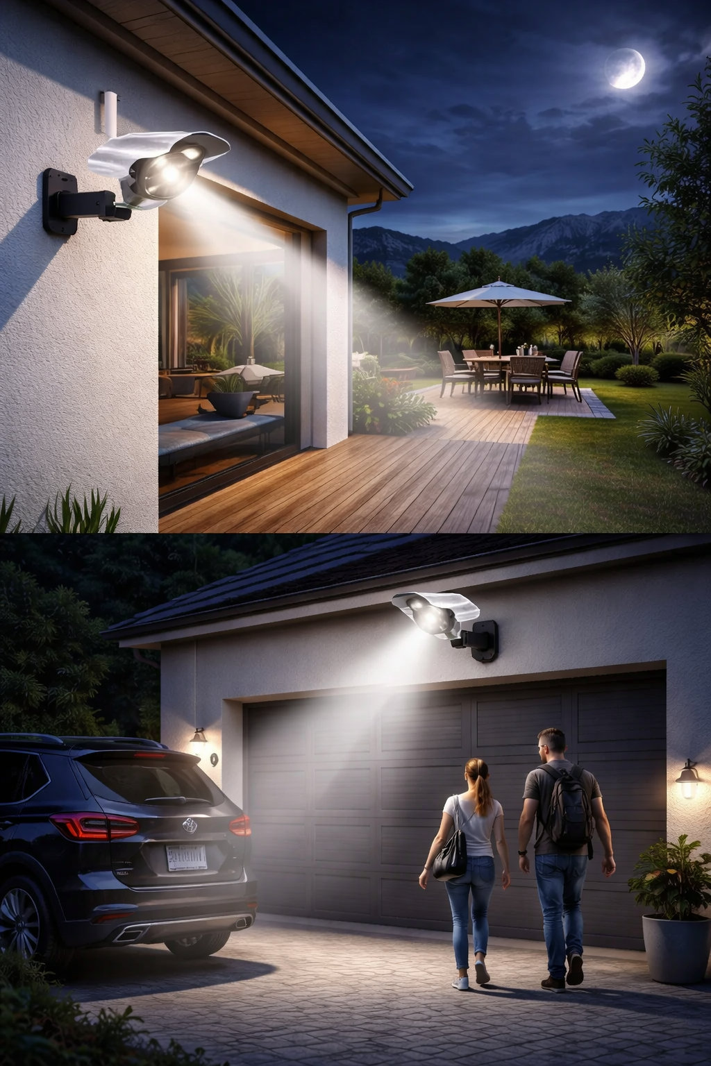 FOCO SOLAR CON SENSOR DE MOVIMIENTO