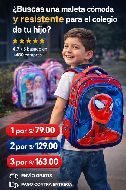 MOCHILA TAMAÑO OFICIO CON LUCES