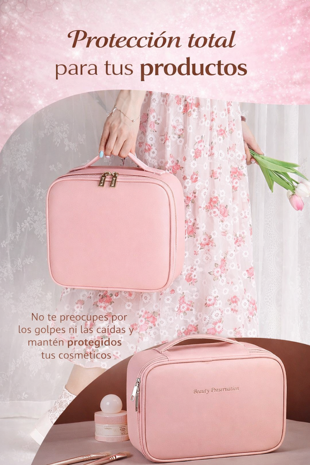 NECESER PORTA MAQUILLAJE PREMIUM