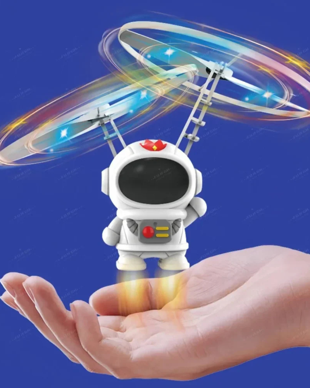 JUGUETE ASTRONAUTA VOLADOR ROSADO