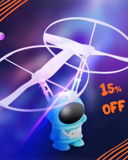 JUGUETE ASTRONAUTA VOLADOR ROSADO