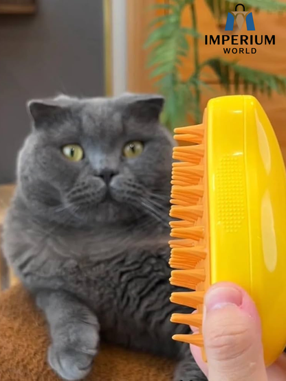 Cepillo a Vapor Premium 3 en 1 para Mascotas