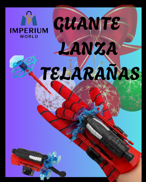 GUANTE LANZA TELARAÑA