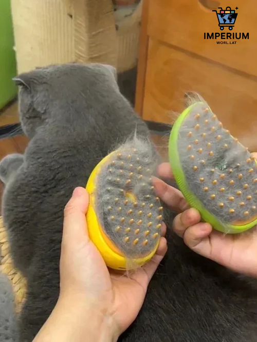 Cepillo a Vapor Premium 3 en 1 para Mascotas