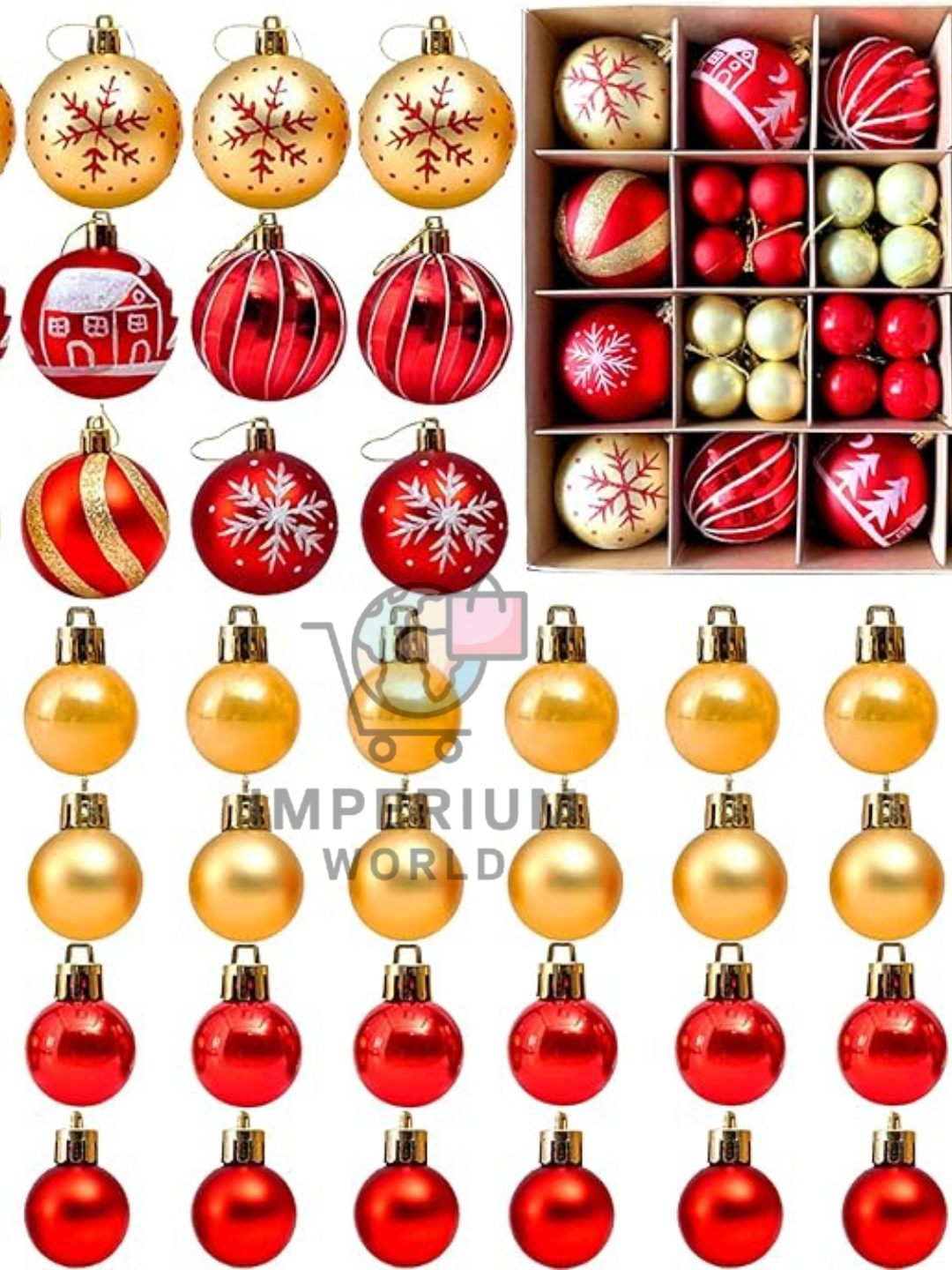 BOX DECORATIVO PREMIUN - 44 PCS