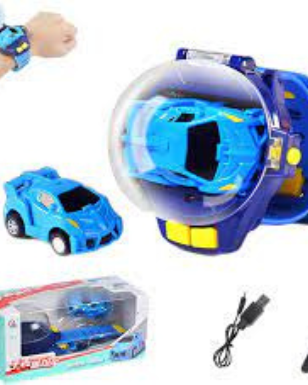 RELOJ CON CARRITO A CONTROL REMOTO