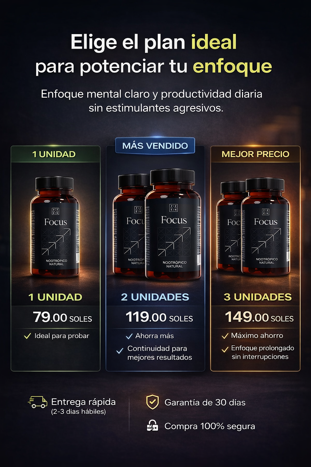 ZZEN FOCUS + ENFOQUE INTELIGENTE